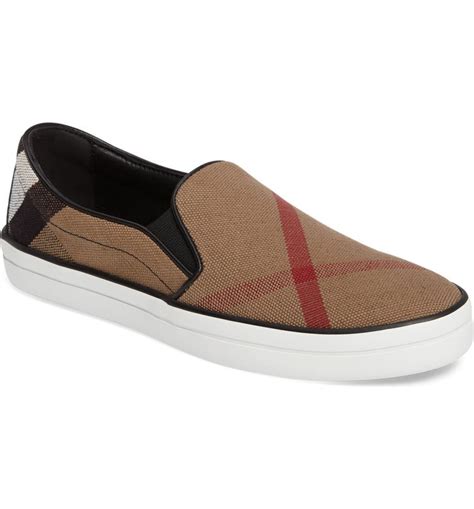 burberry sneakers sale women's|burberry slip on flat sneakers.